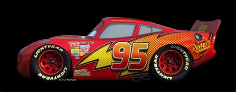 95 mcqueen cars|lightning mcqueen side without 95.